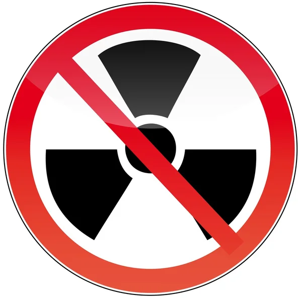 Gegen Atomkraft — Stockvektor