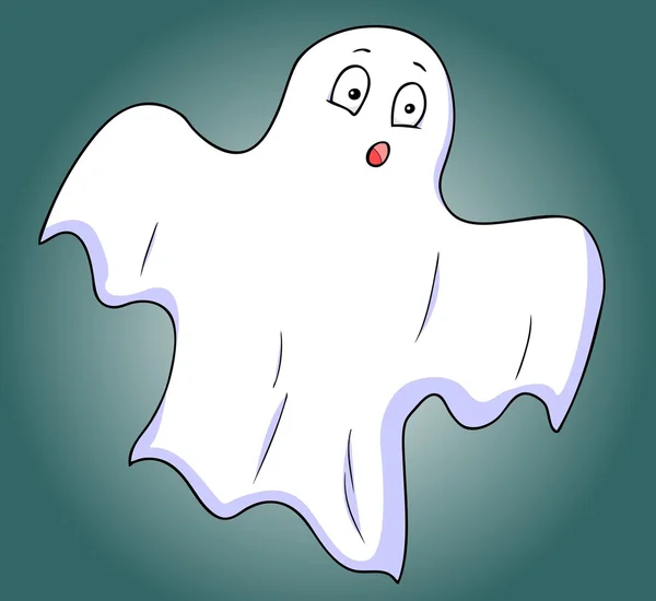 Fantasma cartone animato — Vettoriale Stock