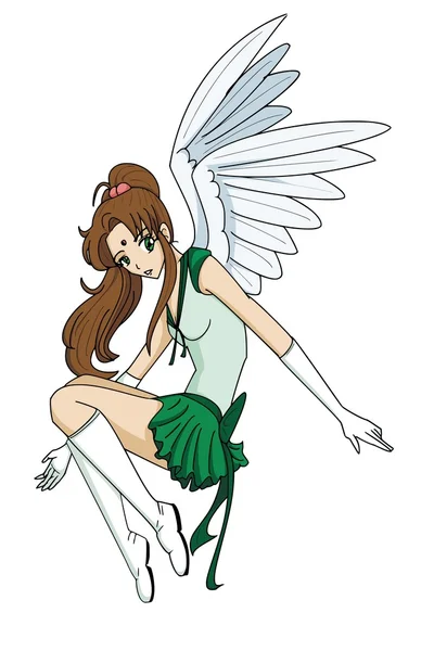 Angelgirl — Stockový vektor