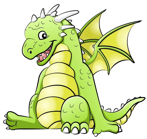 stock vector Little dragon