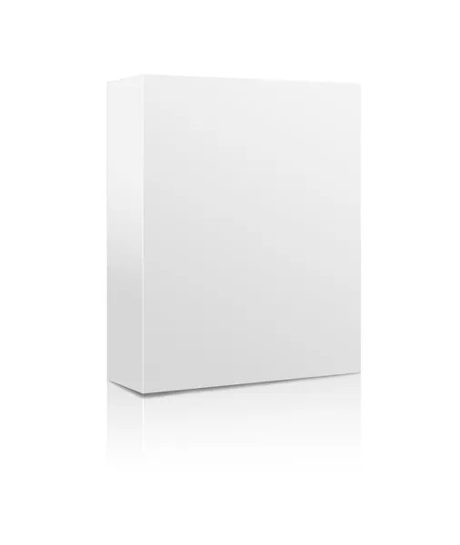 Caixa de software em branco — Fotografia de Stock