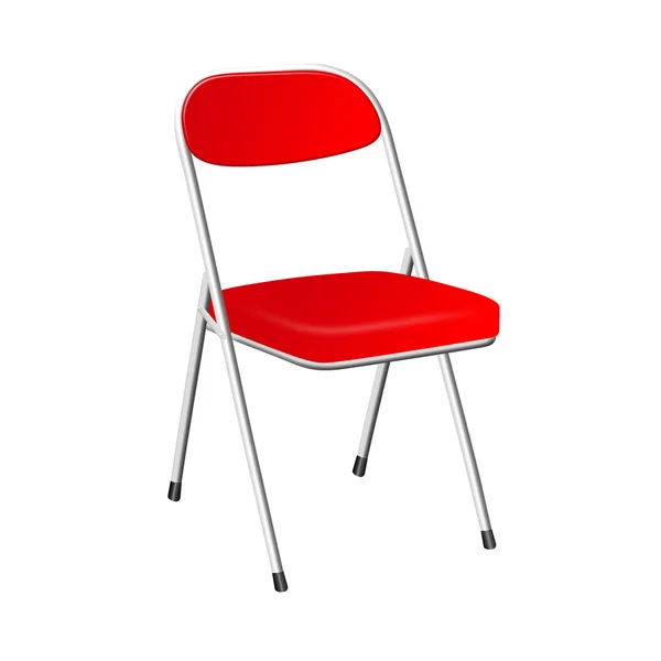 Vörös szék — Stock Fotó