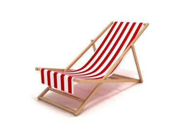 Beach chair clipart