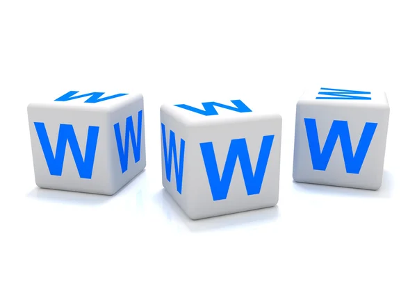 World wide web icon — Stock Photo, Image