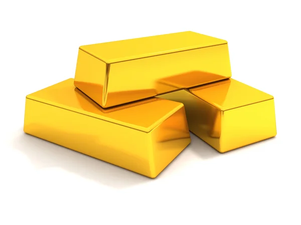 Sztabki złota — Zdjęcie stockowe