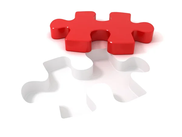 stock image Jigsaw puzzle piece