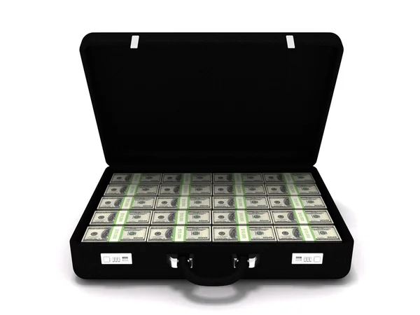 Million dollar briefcase — Stock Photo, Image