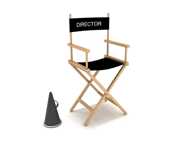 Director chair — Stock Photo, Image