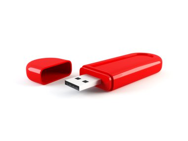 USB thumb drive clipart