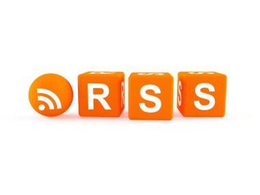RSS icon clipart