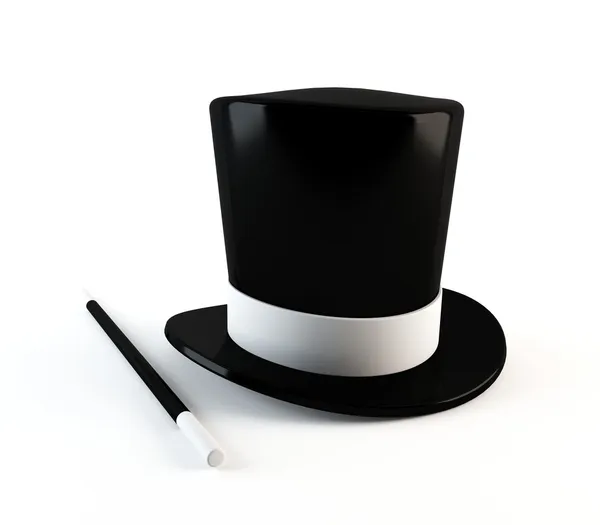 Goochelaar hoed — Stockfoto