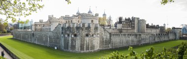 London, İngiltere - 30 Nisan: tower of london'ın panoramik görüntüsünü. AP