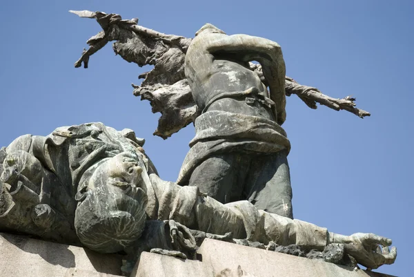 在博洛尼亚，意大利战争纪念馆 — 图库照片