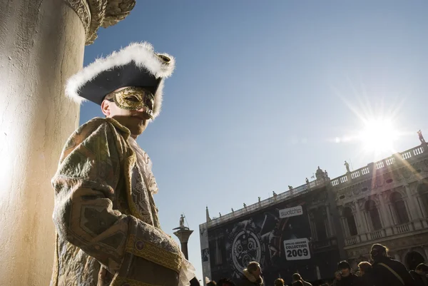Venedik Karnavalı sanatçılar — Stok fotoğraf