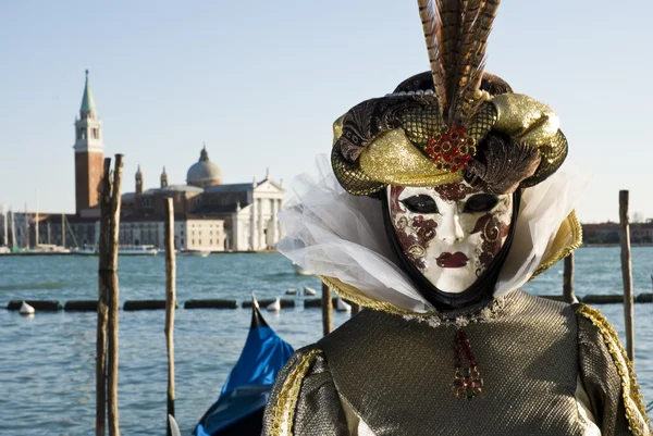 ヴェネツィアのカーニバルのパフォーマーたち — ストック写真