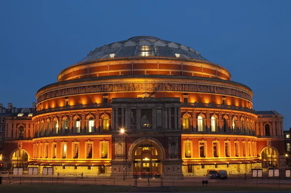 Royal Albert Hall al anochecer — Foto de Stock