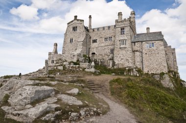 Aziz michael'ın Dağı, marazion, cornwall, İngiltere