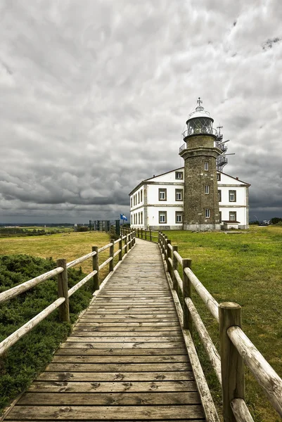 The way to the lighthouse — Stock Photo, Image