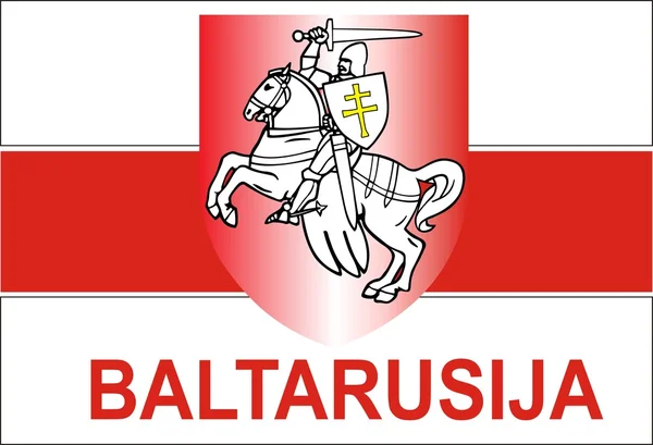 Bandera de Belarus — Archivo Imágenes Vectoriales