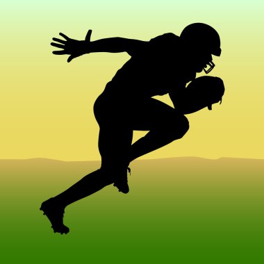 American football clipart