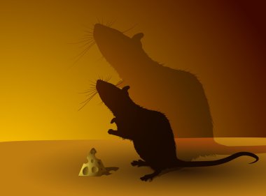 Rat vector clipart