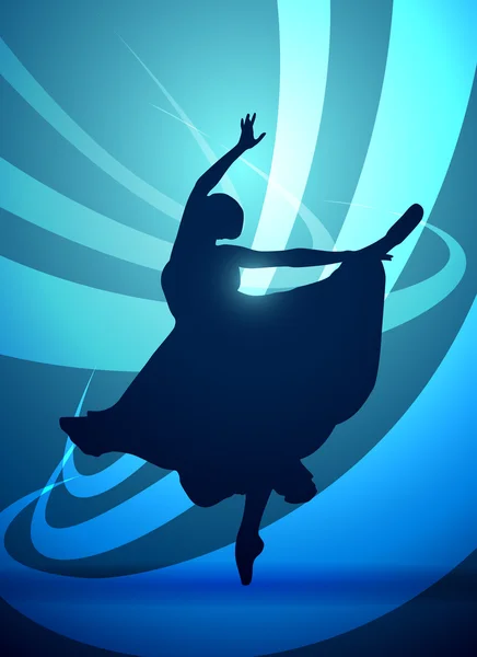 Танцовщица, вектор — стоковый вектор