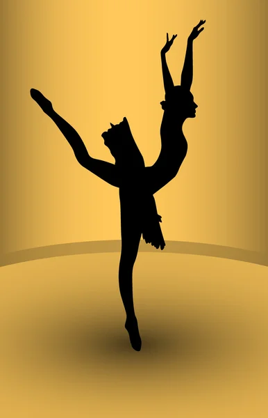 Bailarina — Archivo Imágenes Vectoriales