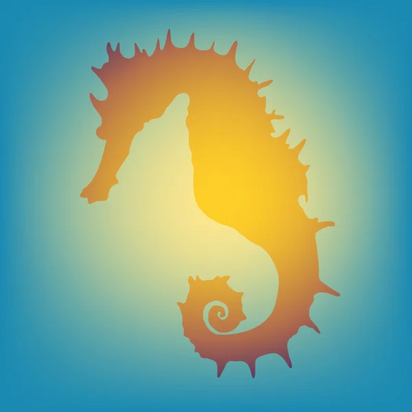 Sea horse — Stock Vector