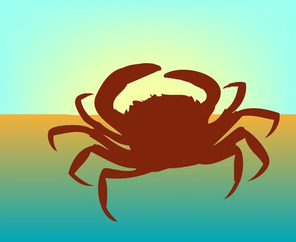 Stock vector Crab vector