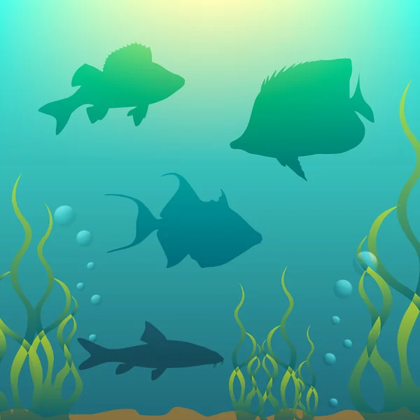 Διάνυσμα ψαριών — Διανυσματικό Αρχείο