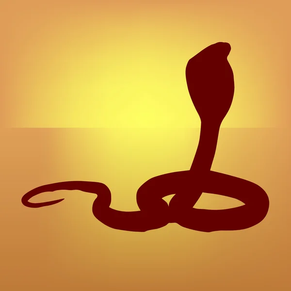 Vettore Cobra — Vettoriale Stock