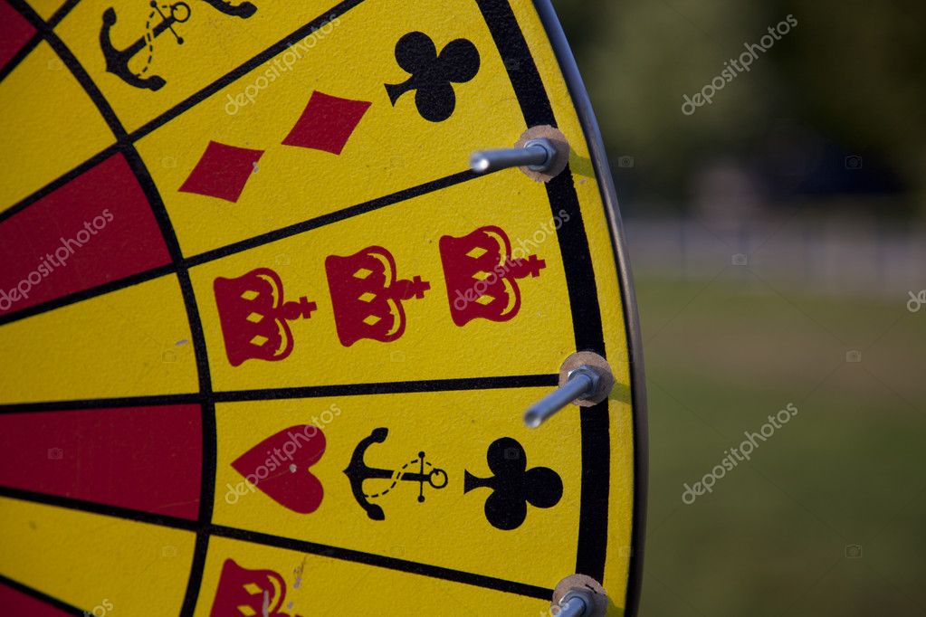 Crown and Anchor Game of Chance side view — Stock Photo © digitex 10082885