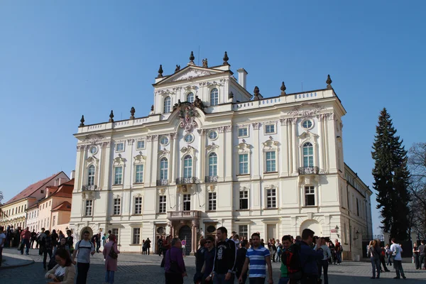 Дворец на площади Градчан — стоковое фото