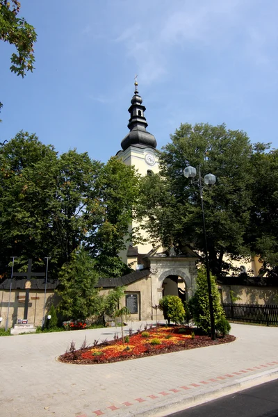 Chiesa di Santa Caterina in Nowy Targ — Foto Stock