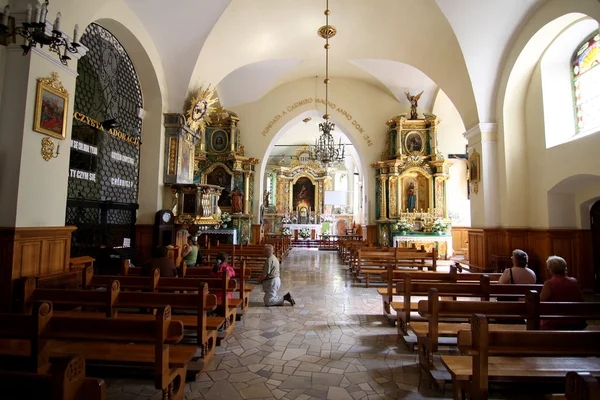Вівтар церкви Святої Катерини — стокове фото