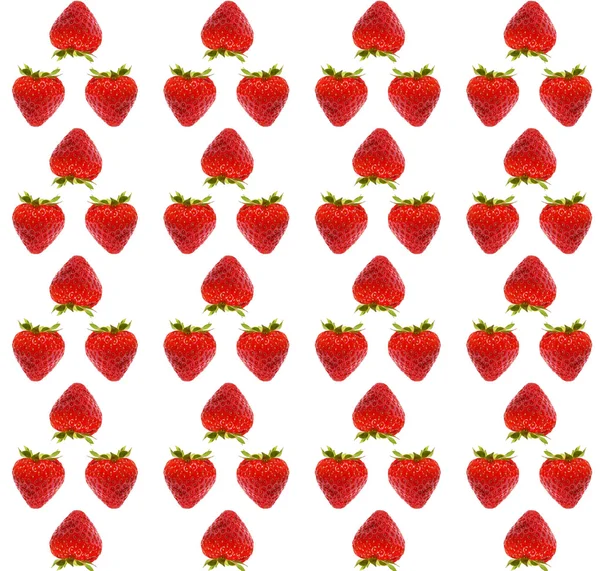 딸기 패턴 — 스톡 사진