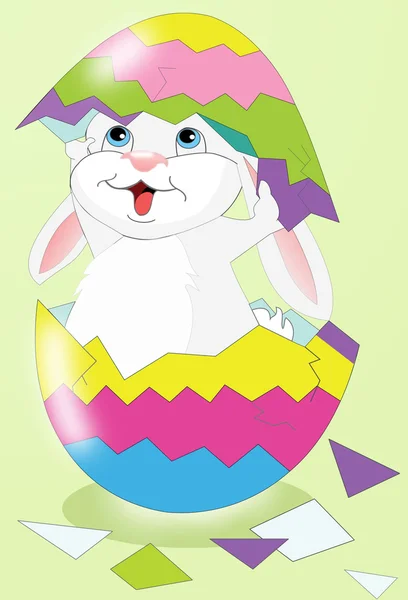 Ilustración de conejito de Pascua — Foto de Stock