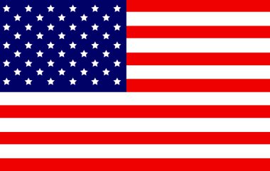 American flag clipart