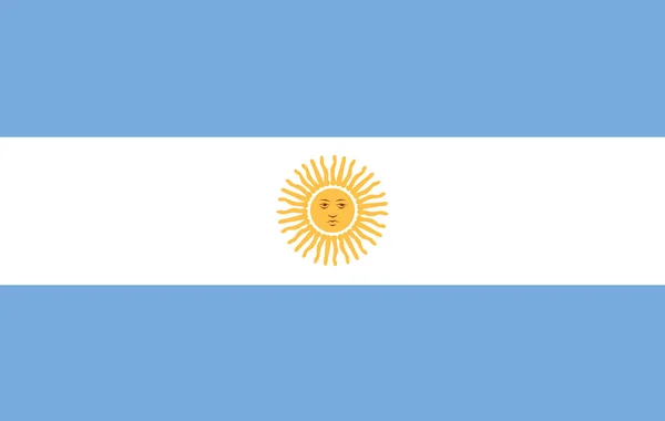 Bandera Argentina — Foto de Stock