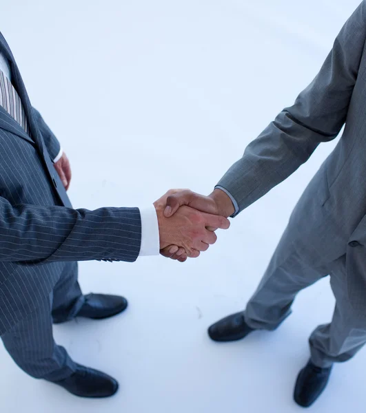 Close-up of handshake in business — Stock Photo, Image