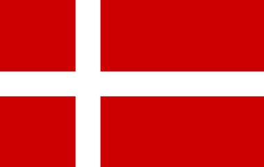 Danish Flag clipart