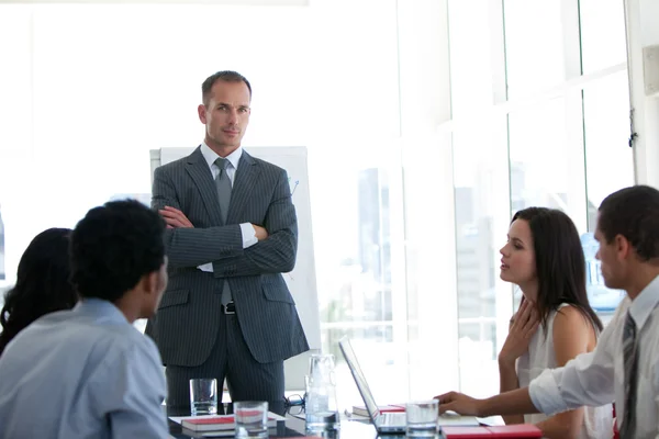 Business having a meeting — Stock Photo, Image