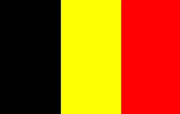 Belgische vlag — Stockfoto