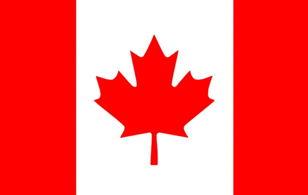 Drapeau canadien — Photo