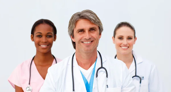 Portrait of a charismatic medical team — Stock Photo, Image