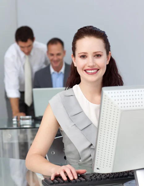 Business working in the office — Stock Photo, Image