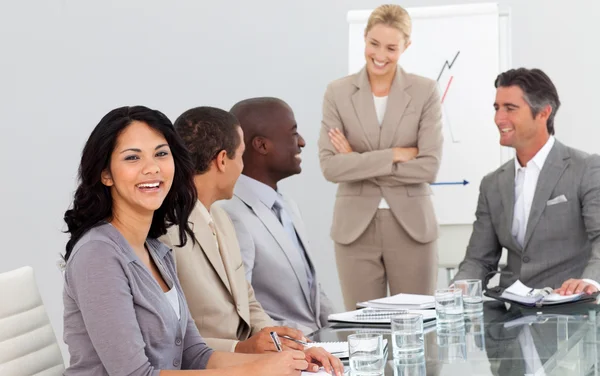 Happy Group of Business — Stock Photo, Image