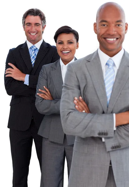 Portrait of confident business team — Stock Photo, Image