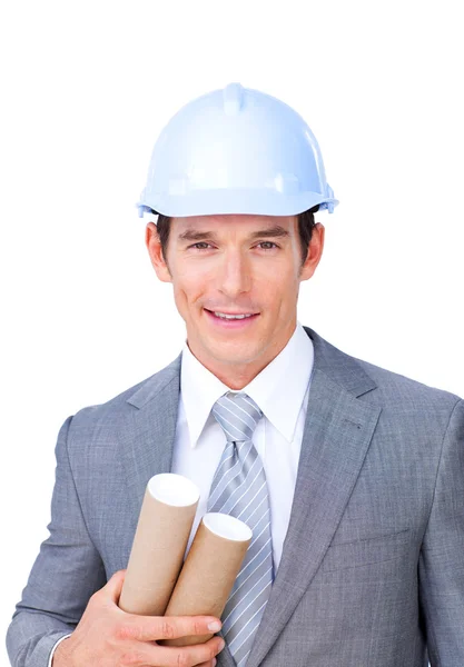 Confident male architect Royalty Free Stock Images
