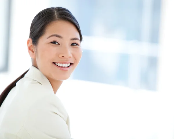 Portrait of a happy businesswoman — Stock Photo, Image